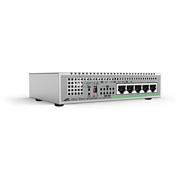 アライドテレシス AT-GS910/5 R 2313R ポート数 スイッチングハブ 電源内蔵 ネット...