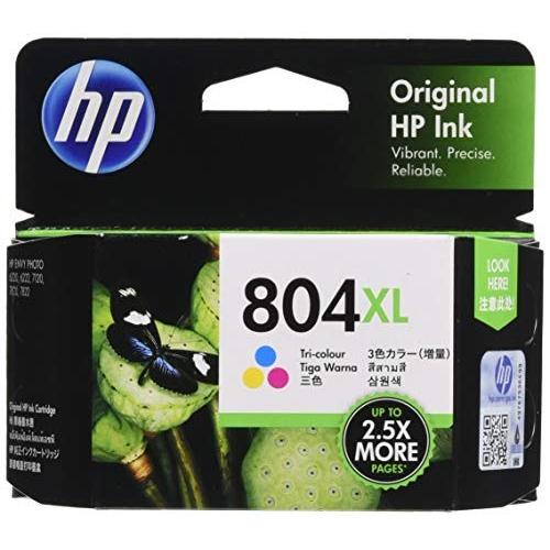 (2個セット) HP T6N11AA 804XL 純正 インクカートリッジ カラー 増量 (国内正規...