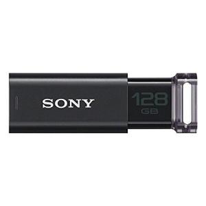 【正規代理店】 ソニー USM128GU B SONY USBメモリ USB3.1 128GB ブラック キャップレス USM128GUB [国内正規品]｜むさしのメディア