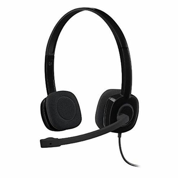 (3個セット) ロジクール H151R Logicool Stereo Headset H151 ビ...