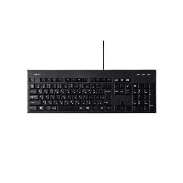(3個セット) バッファロー BSKBU310BKZ ( BUFFALO ) USB接続 有線フルキ...