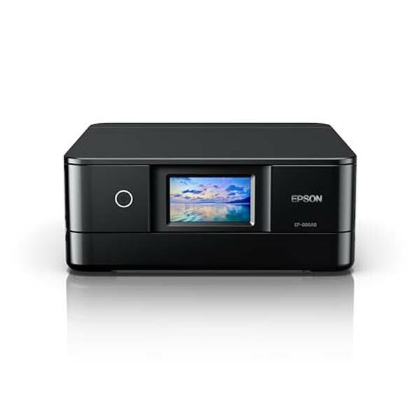 EPSON Colorio A4カラーインクジェット複合機 EP-886AB 6色染料 コンパクト&amp;...