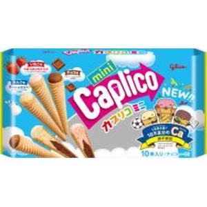 Caplico 江崎グリコ 10本 カプリコミニ大袋 (12×4)48入 (チョコレート