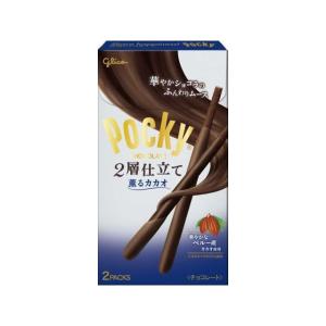 グリコ ポッキー2層仕立て 薫るカカオ 2袋×10個（12月上旬頃入荷予定）