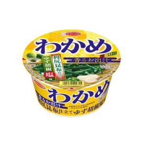 エースコック わかめラーメン 利尻昆布仕立てゆず胡椒塩味 71g×12個（5月上旬頃入荷予定）