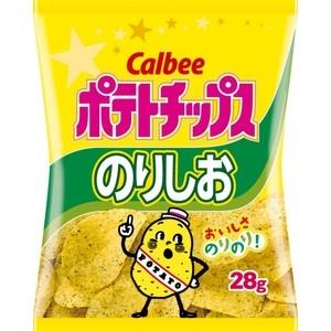 カルビー ポテトチップス のりしお 28g×24入｜poipoimarket