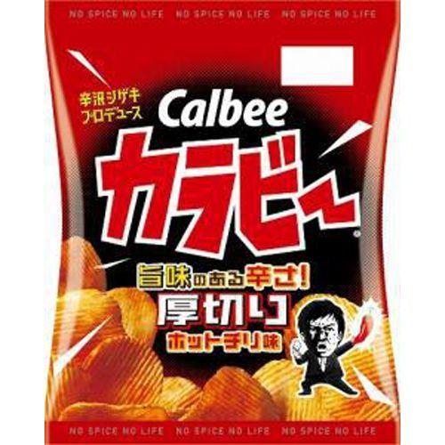 カルビー カラビー 厚切りホットチリ味 55g×12入