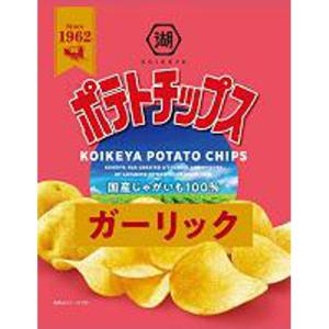 湖池屋 ポテトチップス ガーリック 55g×12入｜poipoimarket