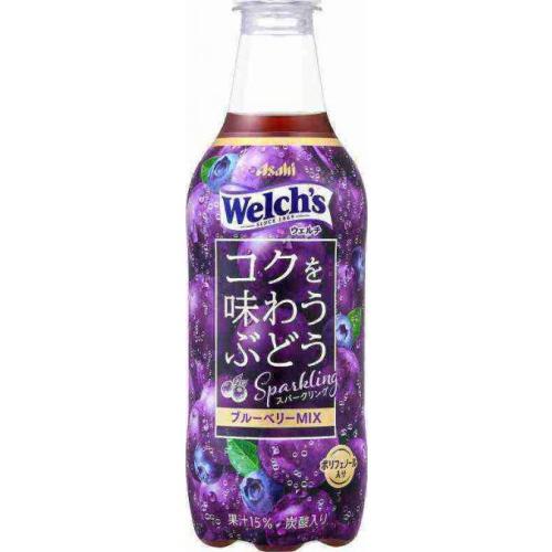 カルピス ウェルチ コクを味わうぶどうスパークリング P450ml×24袋（6月上旬頃入荷予定）