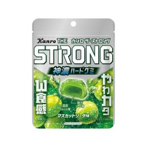 カンロ ザ・ストロンググミ マスカットソーダ 70g×6袋（7月下旬頃入荷予定）