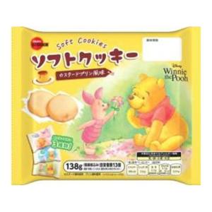 ブルボン ディズニーソフトクッキーSP カスタードプリン味 138g×12袋（3月上旬頃入荷予定）