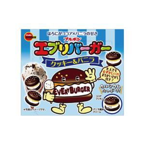 ブルボン エブリバーガー クッキー＆バニラ 61g×10個（6月中旬頃入荷予定）