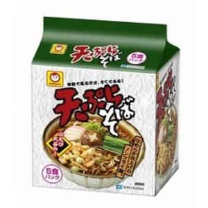 東洋水産 マルちゃん 天ぷらそば 5食×6入