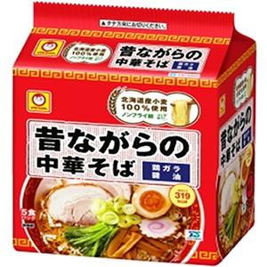 東洋水産 マルちゃん 昔ながらの中華そば 5食パック お得 セール 食品
