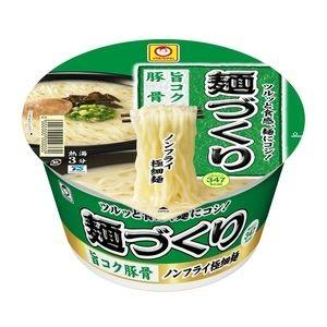 東洋水産 マルちゃん 麺づくり 旨コク豚骨 87g×12入