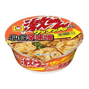 東洋水産 マルちゃん 激めんワンタンメン 仙台辛味噌×12個（9月上旬頃入荷予定）