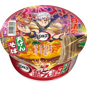 日清 どん兵衛 天ぷらそば 鬼滅の刃パッケージ 12入