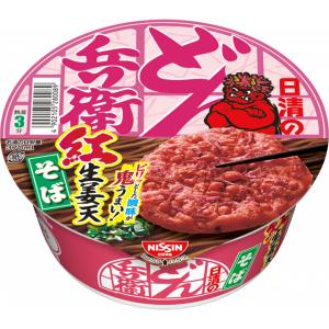 日清のどん兵衛 紅生姜天そば ケース ( 12食入×2セット(1食92g