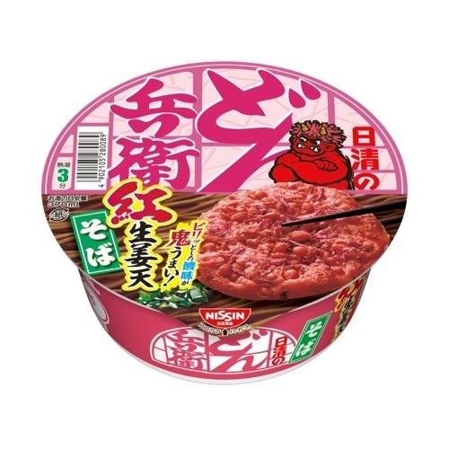 日清 どん兵衛 紅生姜天そば 12入