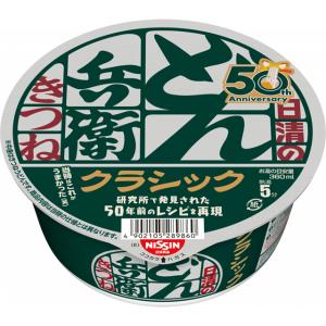 日清 どん兵衛 きつねうどん クラシック 東 12個（4月上旬頃入荷予定）