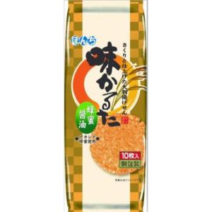 ぼんち 味かるた 蜂蜜醤油 10枚×10入