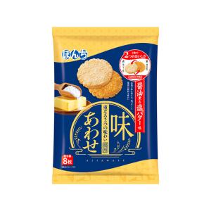 ぼんち 味あわせ 醤油薫る塩バター味 8枚×10袋