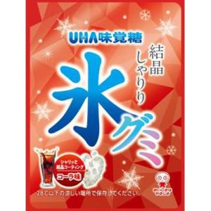 UHA味覚糖 氷グミ コーラ味 40g×10袋｜poipoimarket