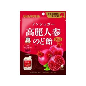 UHA味覚糖 ノンシュガー 高麗人参のど飴 75g×6袋（10月上旬頃入荷予定）