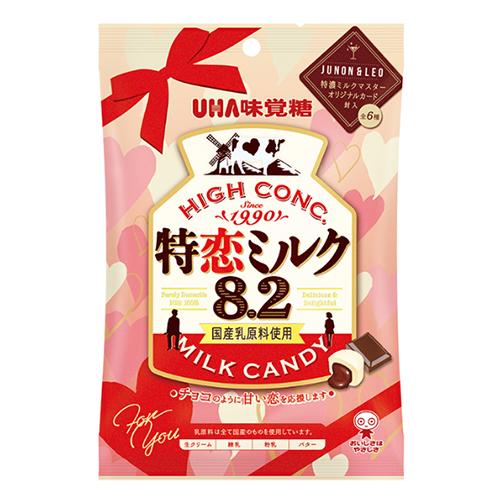 UHA味覚糖 特恋ミルク8.2 チョコレート 70g×6入