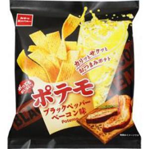 おやつカンパニー ポテモ ブラックペッパーベーコン味 61g×12入