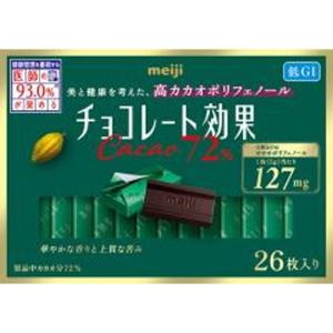 チョコレート効果 明治 カカオ86% 26枚×6個 : スナック菓子のポイポイ