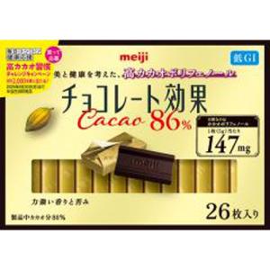 明治 チョコレート効果カカオ86% 26枚×6入｜poipoimarket