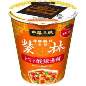 明星食品 中華三昧タテ型ビッグ 赤坂榮林 トマト酸辣湯麺 12入