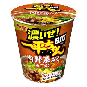 明星食品 濃いぜ一平ちゃんBIG 肉野菜みそラーメン 12入