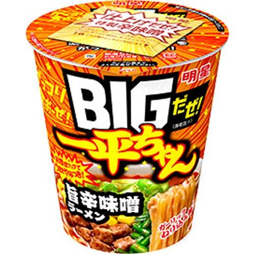 明星食品 BIGだぜ！一平ちゃん 旨辛味噌ラーメン 12入