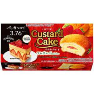 ロッテ カスタードケーキ フレジエ 6個×5入