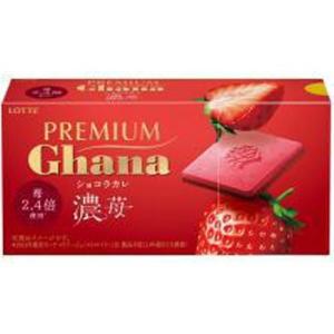ロッテ プレミアムガーナ ショコラカレ 濃苺 64g×6入