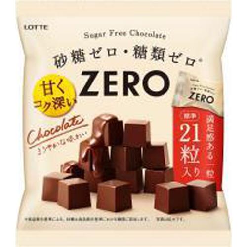 ロッテ ゼロチョコレート（袋） 84g×18入