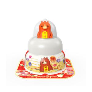 サトウ食品 サトウのサッと鏡餅 小飾り干支マスコット（まる餅標準2個入り）（12月上旬頃入荷予定）