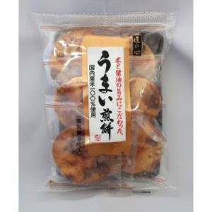 丸彦製菓 うまい煎餅 8枚×10入