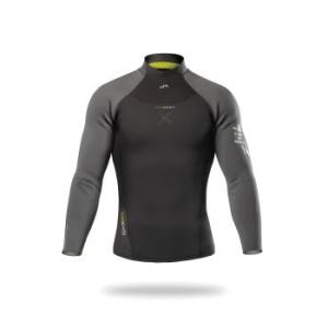 スーパーウォーム Ｘ メンズ トップ ウェットスーツ ＺＨＩＫ ザイク ＤＴＰ-１１８０-Ｍ-ＧＲＹ...