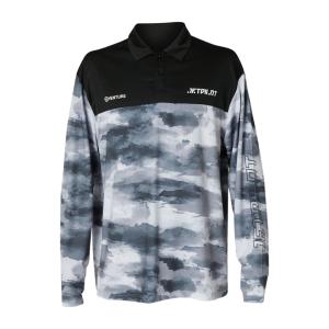 ＪＡ２２１８０ ＶＥＮＴＵＲＥ ＬＳ ＦＩＳＨＩＮＧ ＰＯＬＯ ＳＨＩＲＴ ＢＬＫ/ＣＡＭＯ ＪＥＴＰＩＬＯＴ ラッシュガード  ジェットパイロット｜poipu