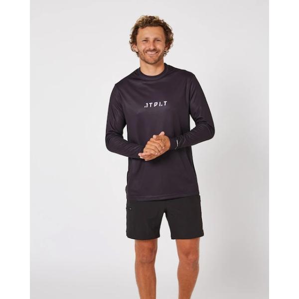 ＪＡ２３６１６ ＲＸ ＶＡＵＬＴ ＲＡＣＥ ＪＥＲＳＥＹ ＢＬＡＣＫ ブラック ラッシュガード 長袖...