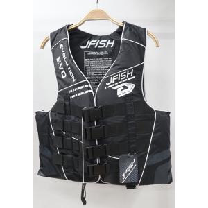 ＪＬＶ‐４２１ ＢＬＡＣＫ ＥＶＯＬＵＴＩＯＮ ＬＩＦＥ ＶＥＳＴ Ｊ−ＦＩＳＨ  ライフベスト ライフジャケット ジェットスキー｜poipu