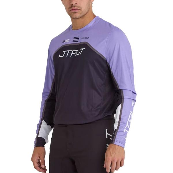 Ｓ２４６１７ ＲＸ ＭＯＴＯ ＪＥＲＳＥＹ ＰＵＲＰＬＥ ラッシュガード 長袖 ジェットパイロット ...