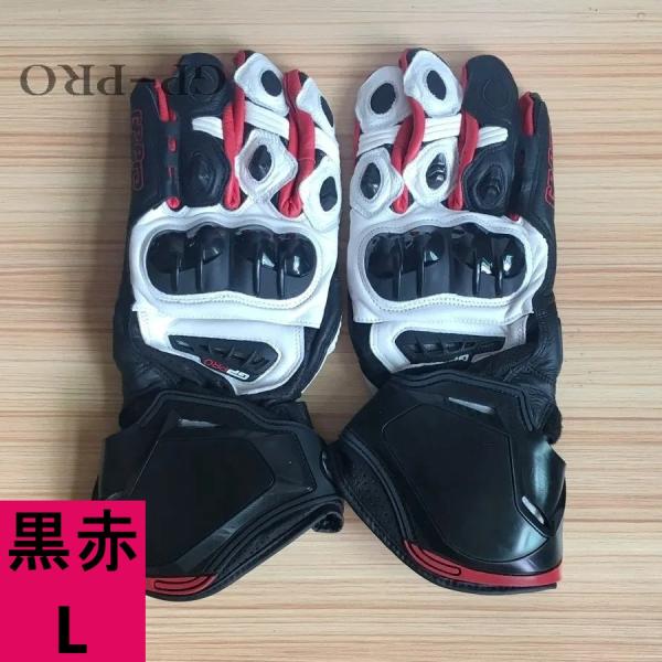 GPのPROバイク牛革手袋を運転する2018年新8色100％本革GPのPROオートバイロンググローブ