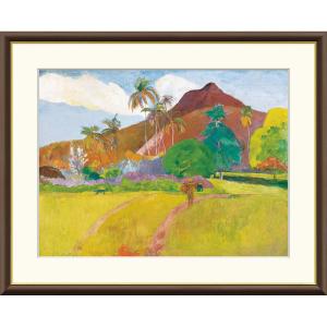 絵画 油絵 竹内敏彦 肉筆油絵 風景画 山麓の民家 F10 : アートフジ