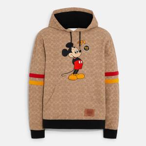 フーディ【COACH コーチ】 ディズニー コラボ WDW50周年 パーカー