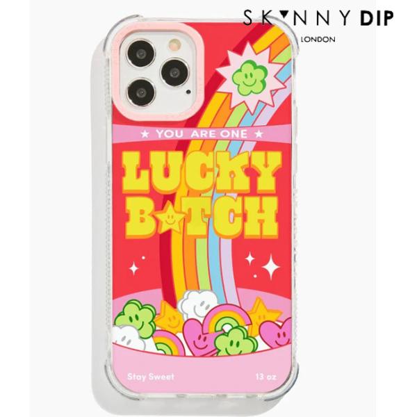iphoneケース  スキニーディップ SKINNY DIP iPhone14 シリアル レインボー...