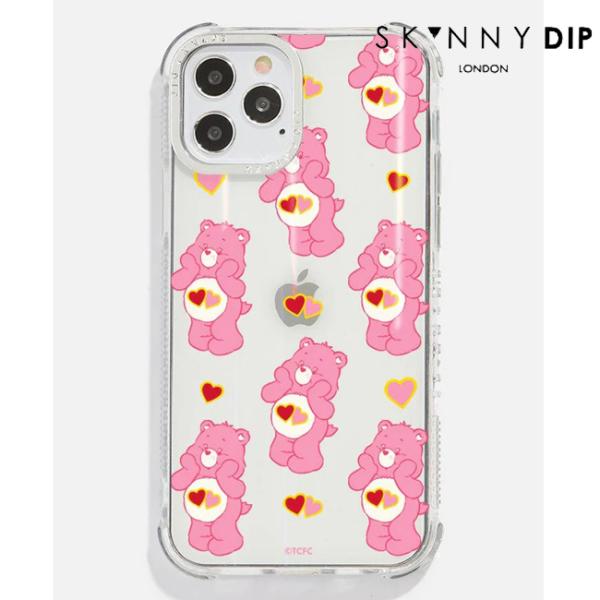 iphoneケース スキニーディップ SKINNY DIP iPhone14 ケアベア LOVE ハ...